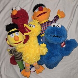 KAWS SESAME STREET collaboration